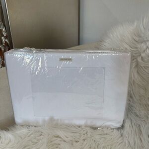 Home by Jennifer Adams white,king Duvet Cover